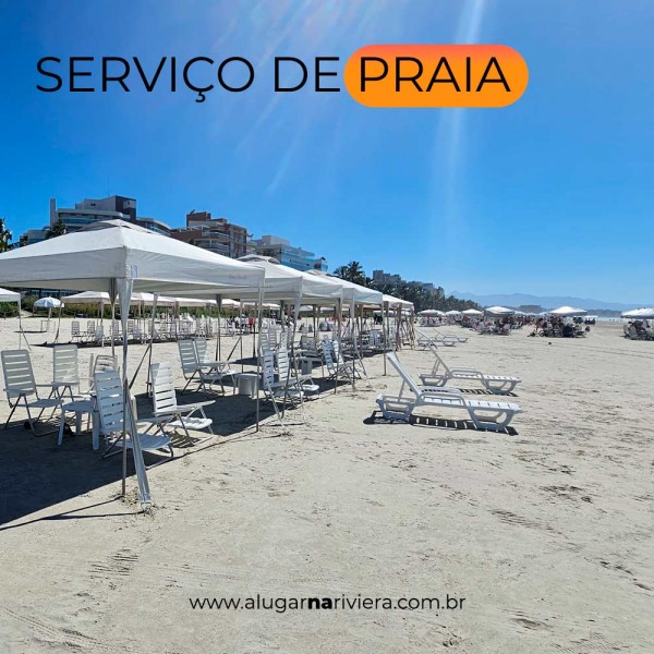Serviço de praia Riviera de São Lourenço