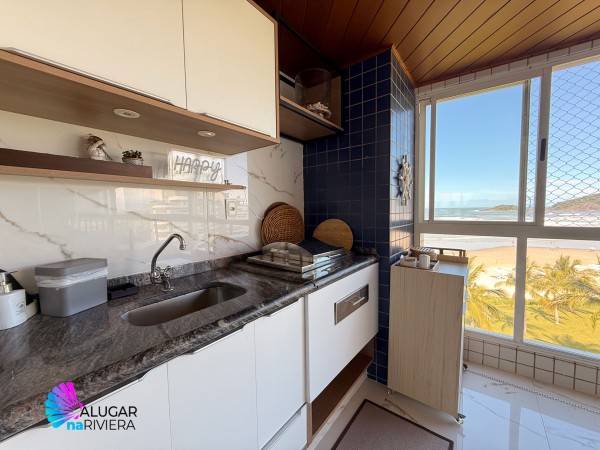 Pé na Areia Frente ao Mar apartamento para aluguel na Riviera