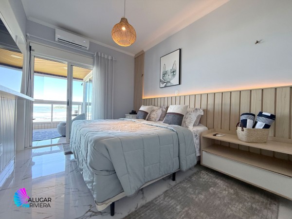 Pé na Areia Frente ao Mar apartamento para aluguel na Riviera
