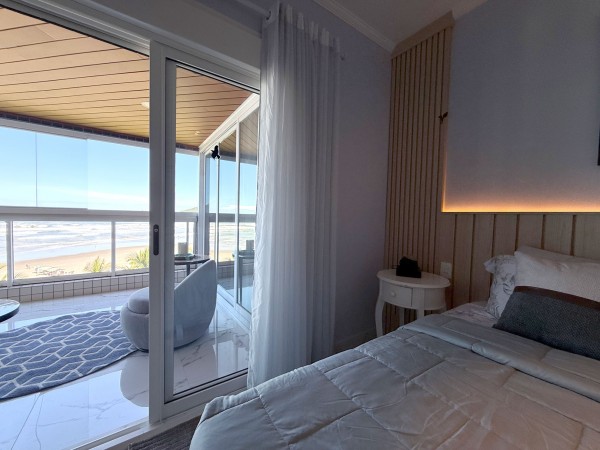 Pé na Areia Frente ao Mar apartamento para aluguel na Riviera